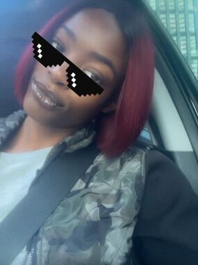 Burgundy Red Straight Bob Wig